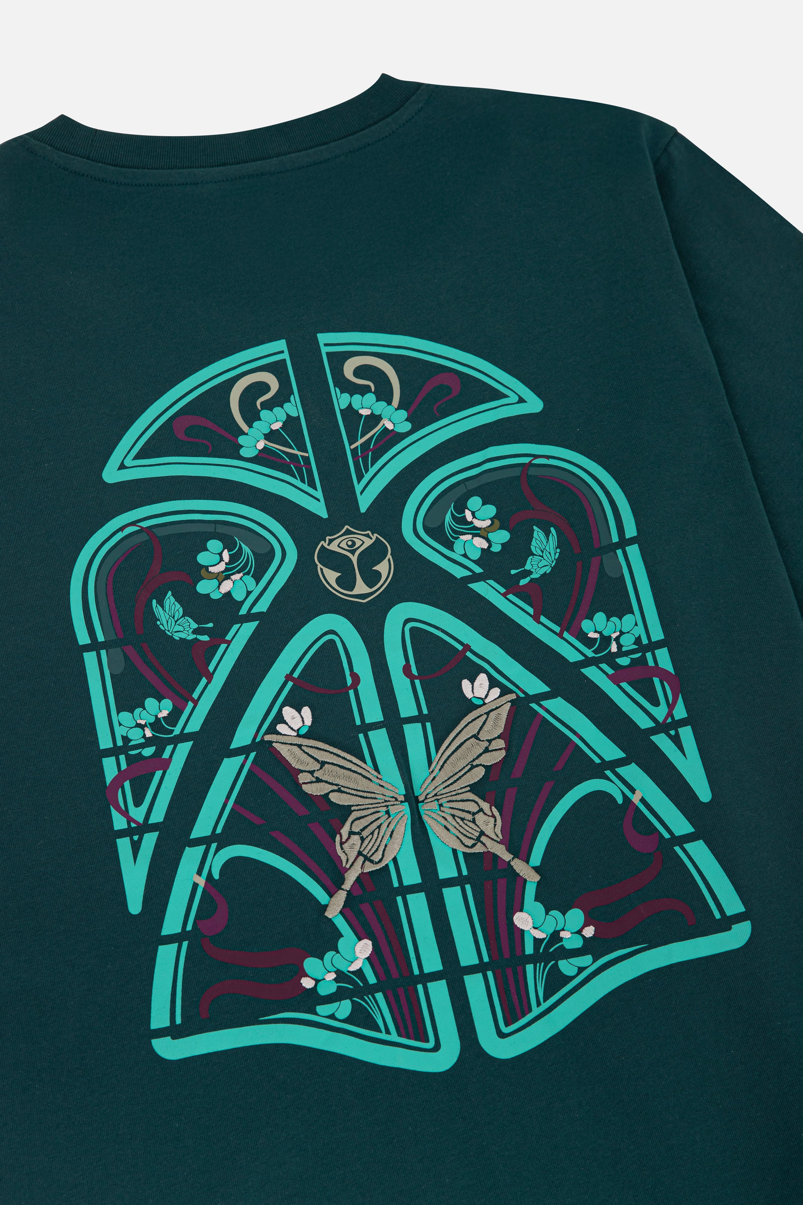BUTTERFLY VITRAIL T-SHIRT - 2