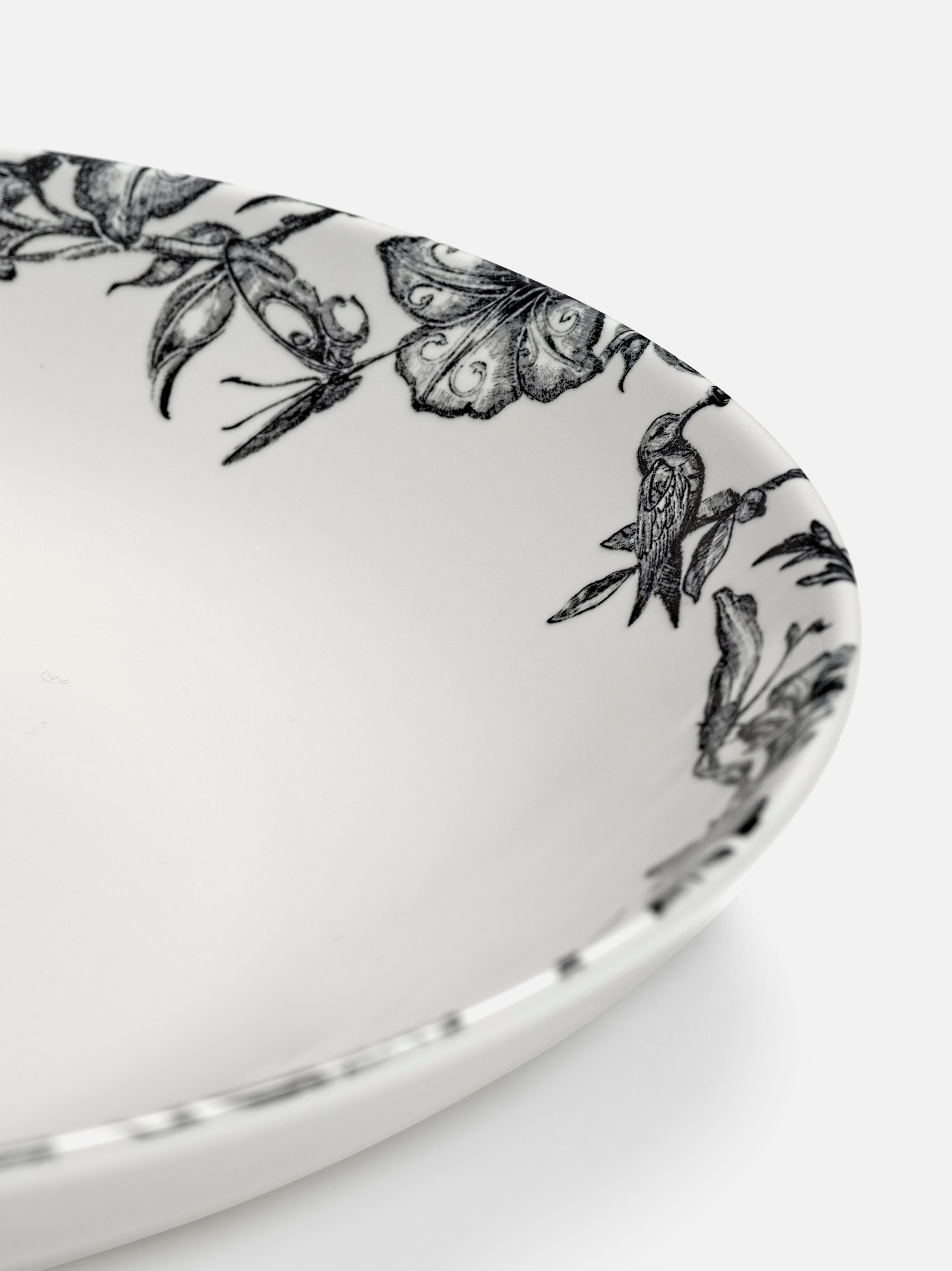SERAX LARGE LOW BOWL ENCHANTED GARDEN - 2