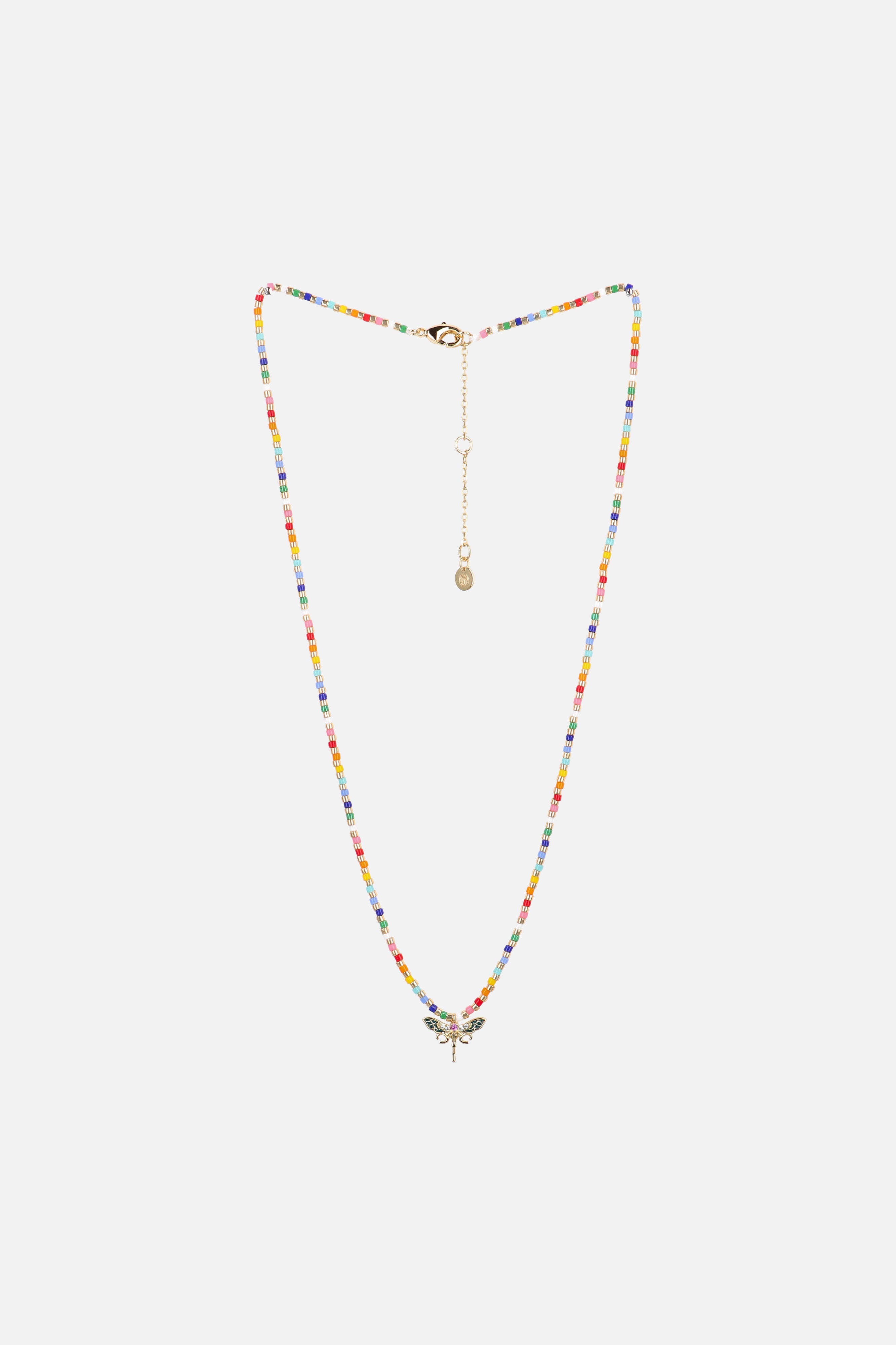DRAGONFLY RAINBOW NECKLACE - 2