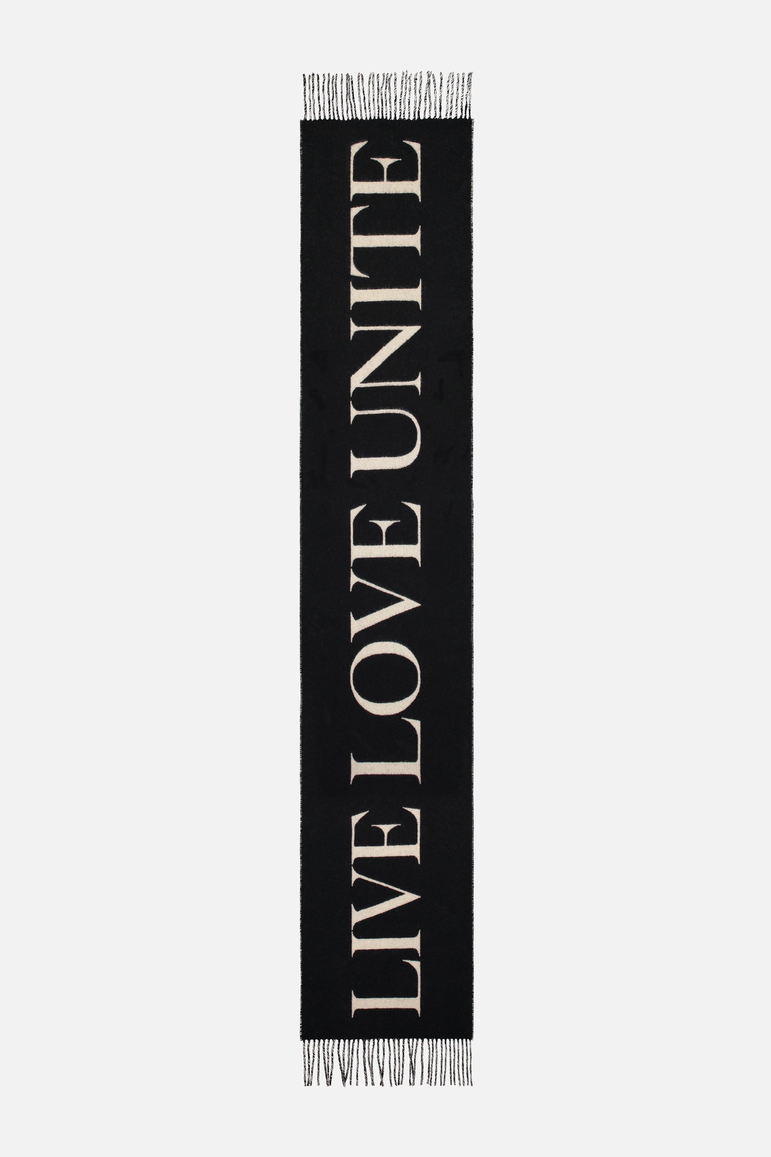 SLOGAN SCARF - 1