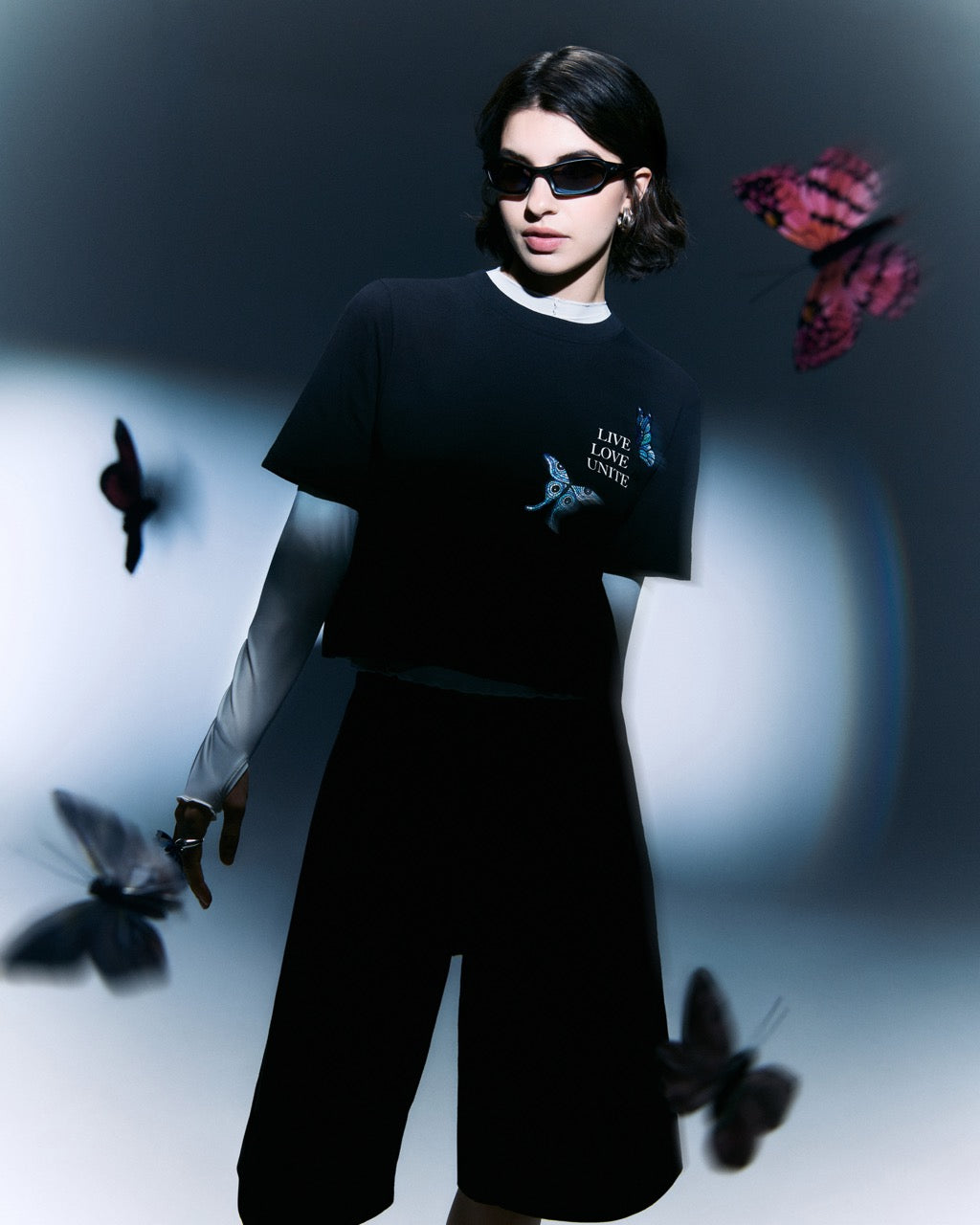 STAIRWAY BUTTERFLY T-SHIRT WOMEN - 3