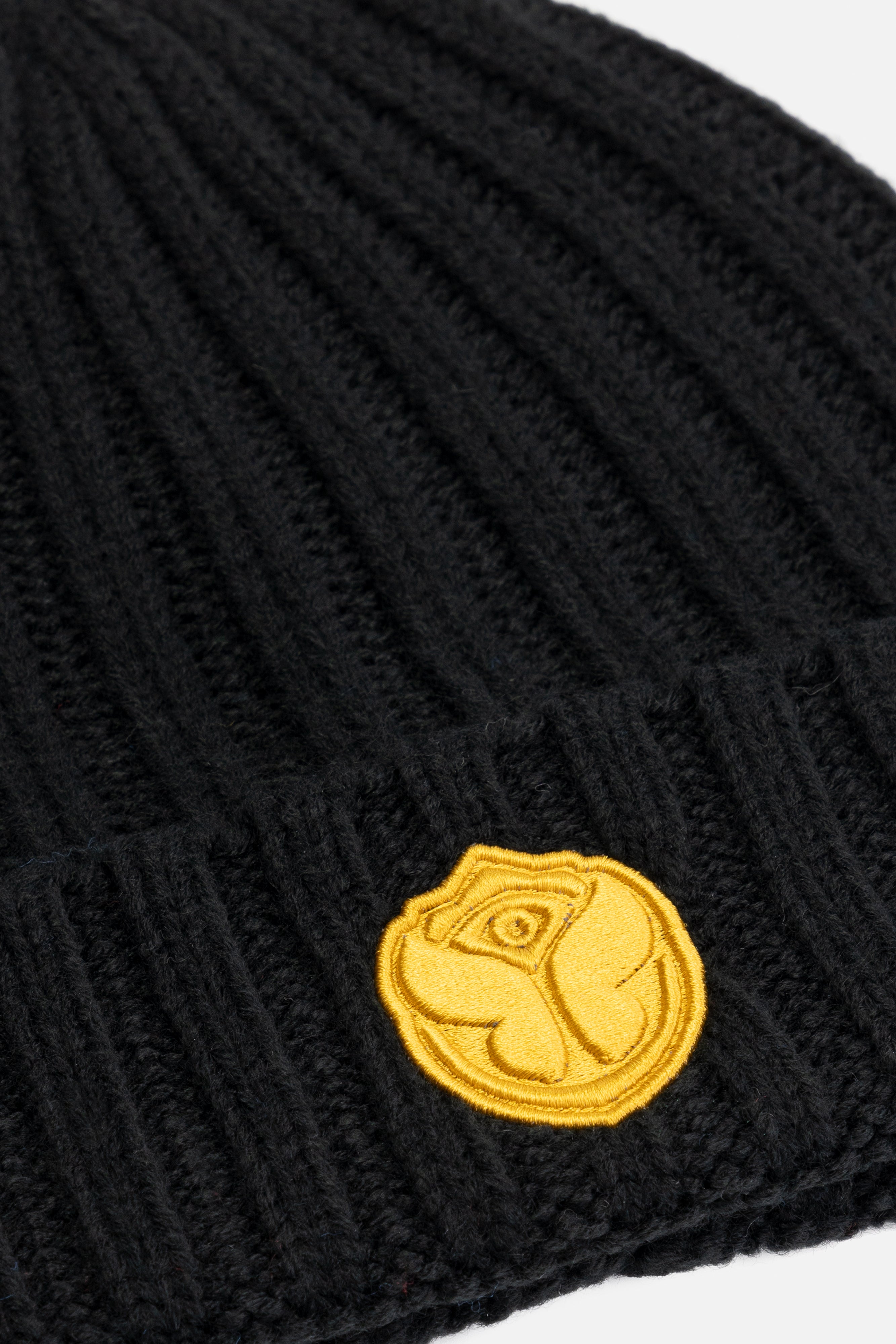 GOLD ICON RIB BEANIE - 2