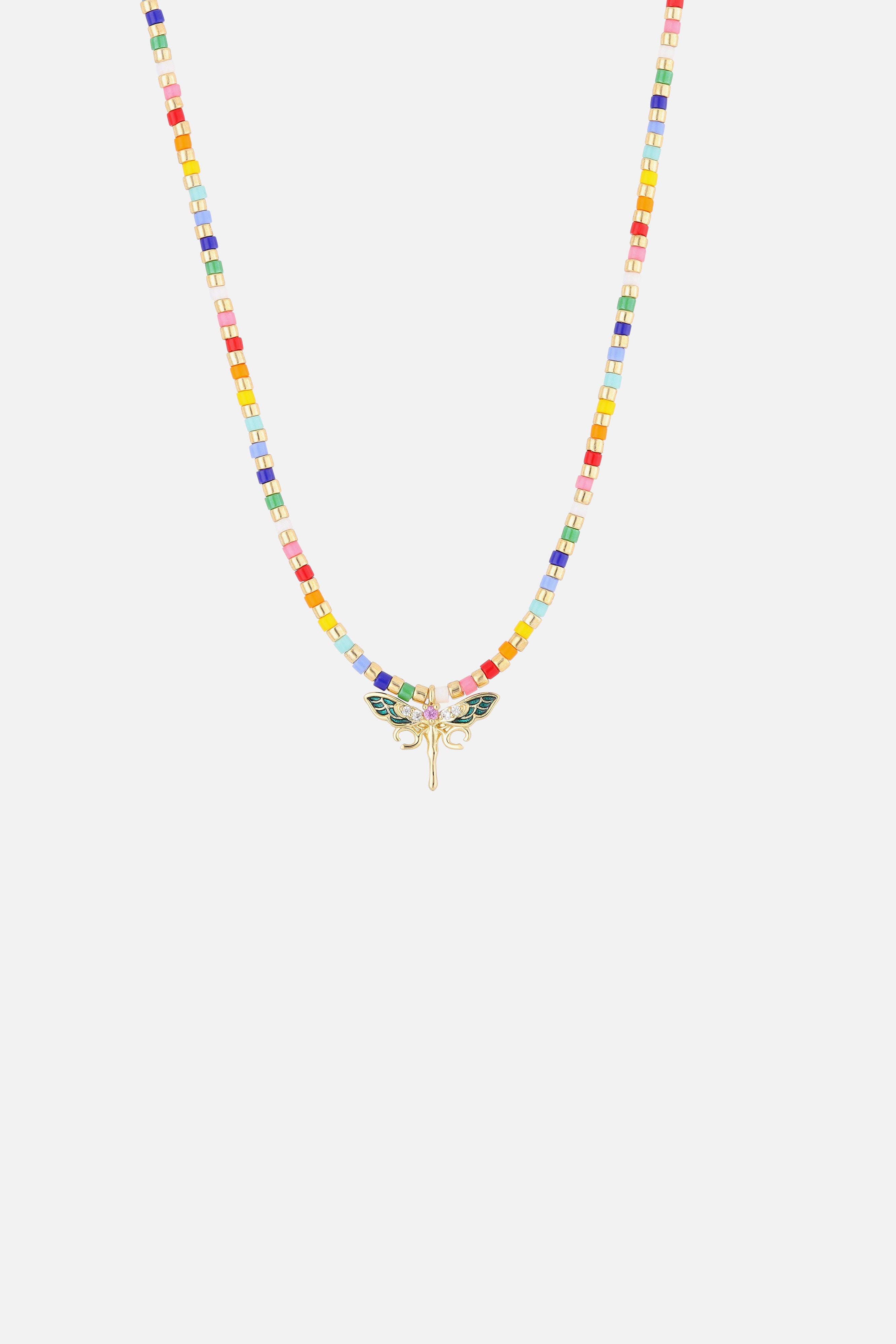 DRAGONFLY RAINBOW NECKLACE - 4