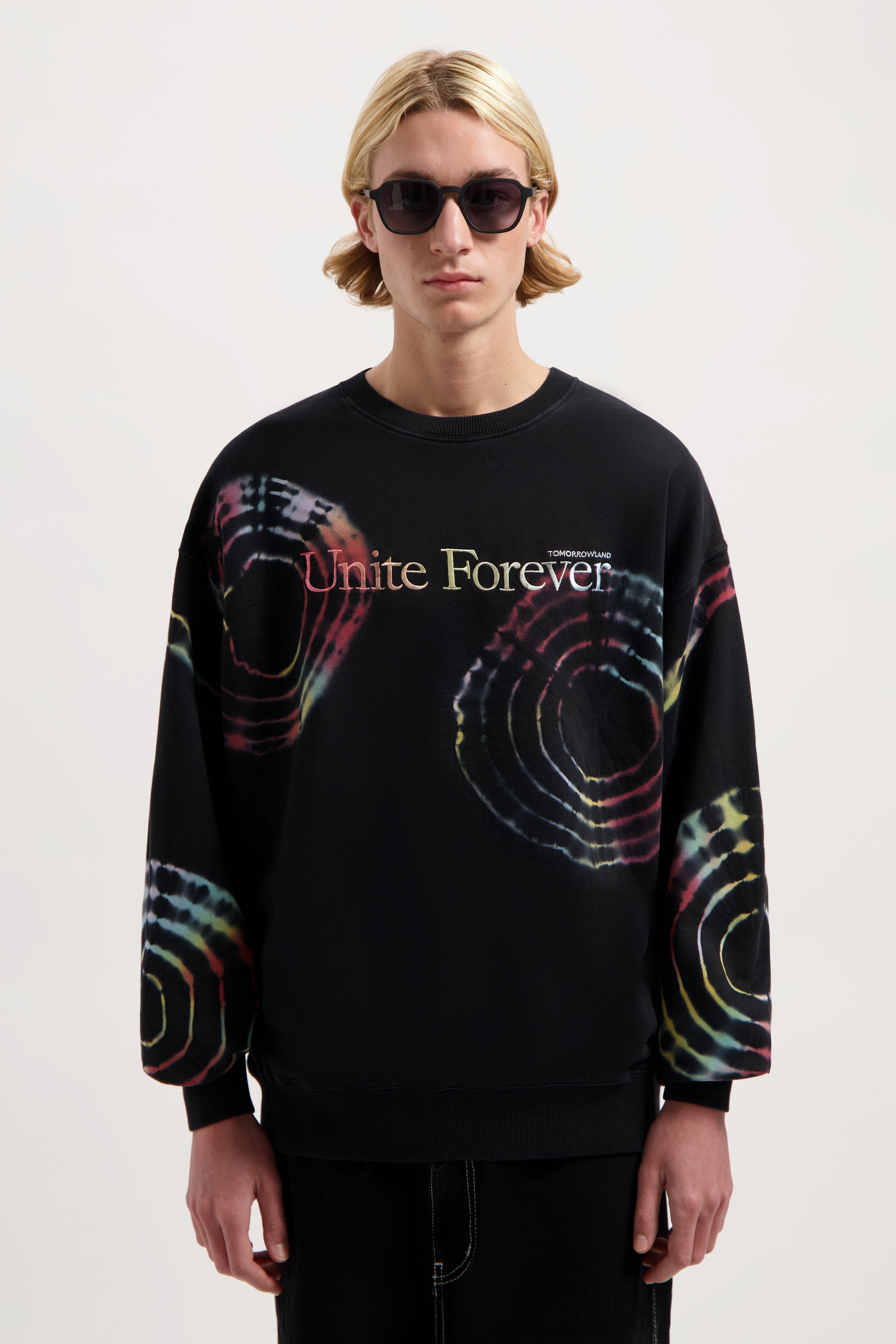 FLORAL UNITE TIE DYE SWEATSHIRT - 2