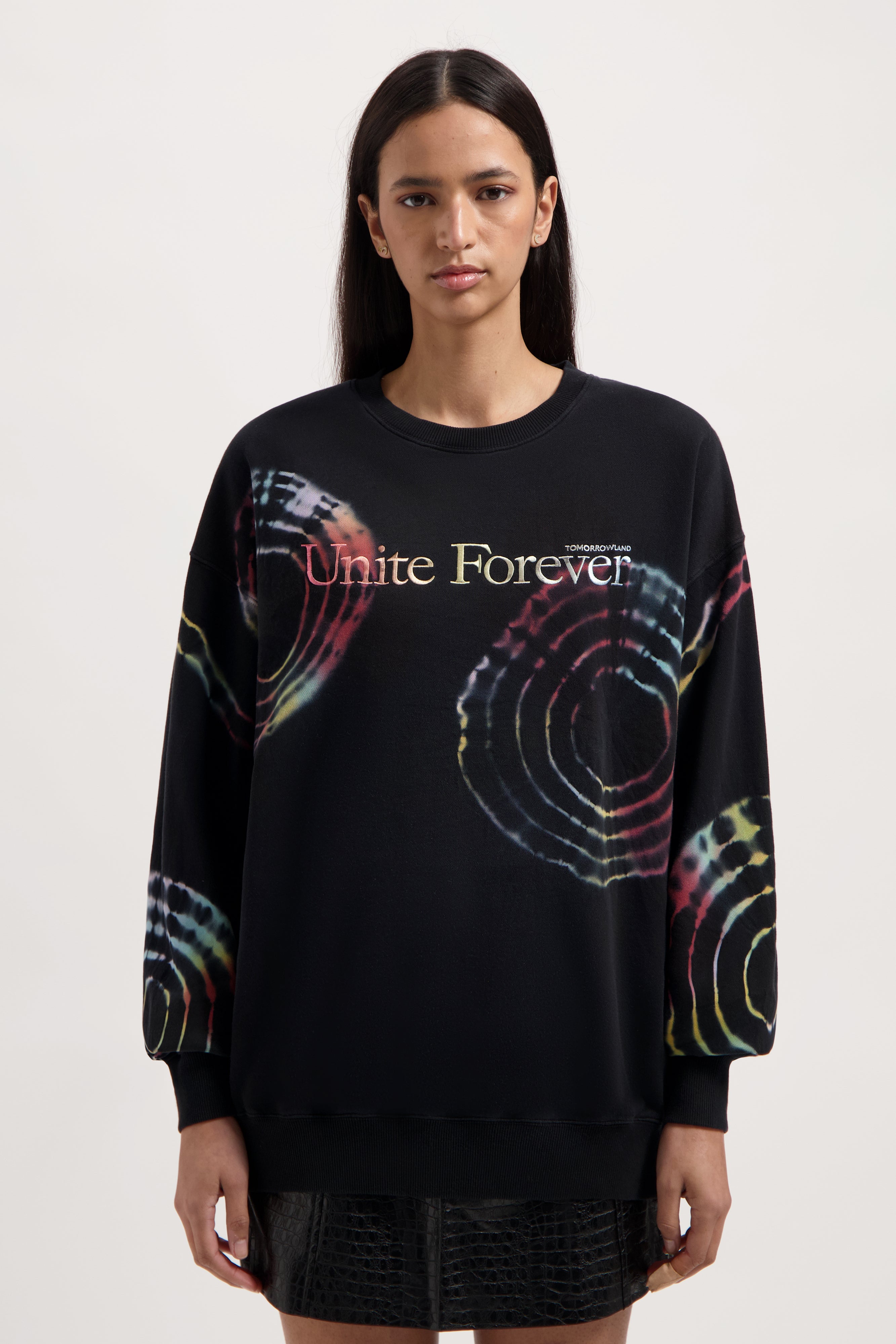 FLORAL UNITE TIE DYE SWEATSHIRT - 3