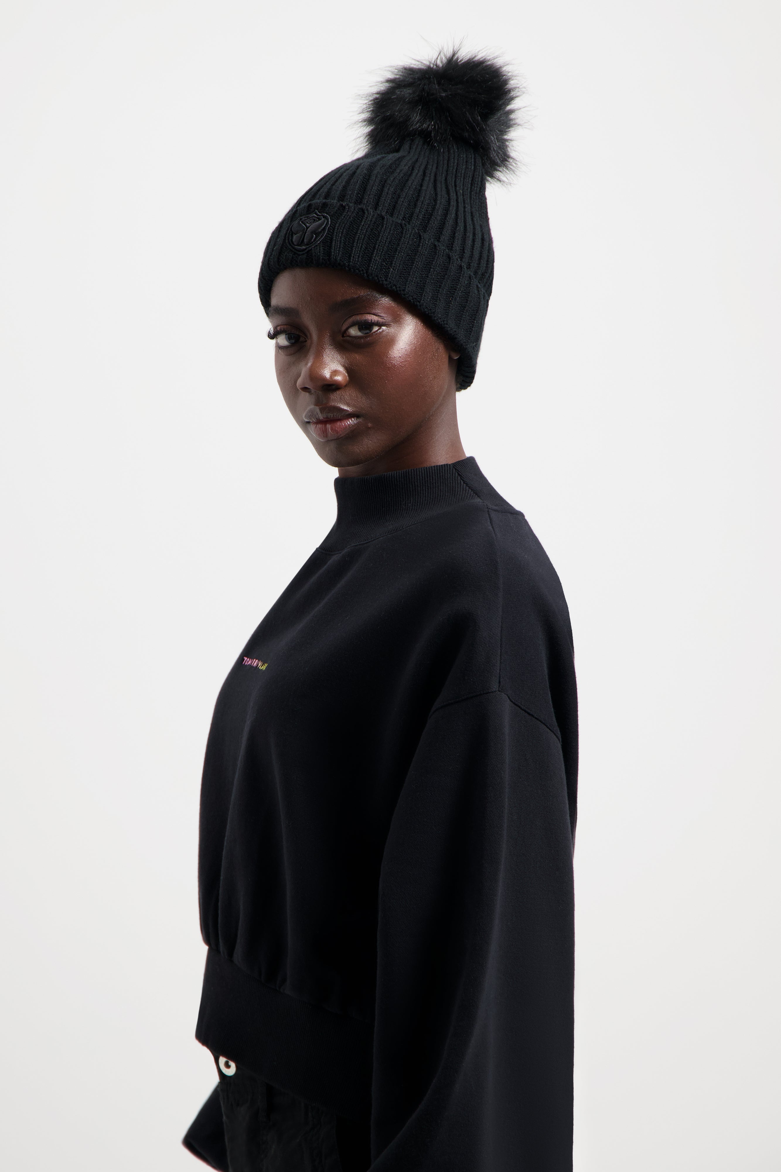 POMPOM BEANIE HIGH - 3